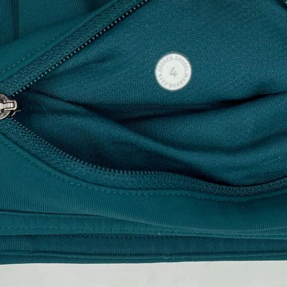 Lululemon Pace Rival Crop 22" Size 4 Emerald Green - Picture 5 of 8